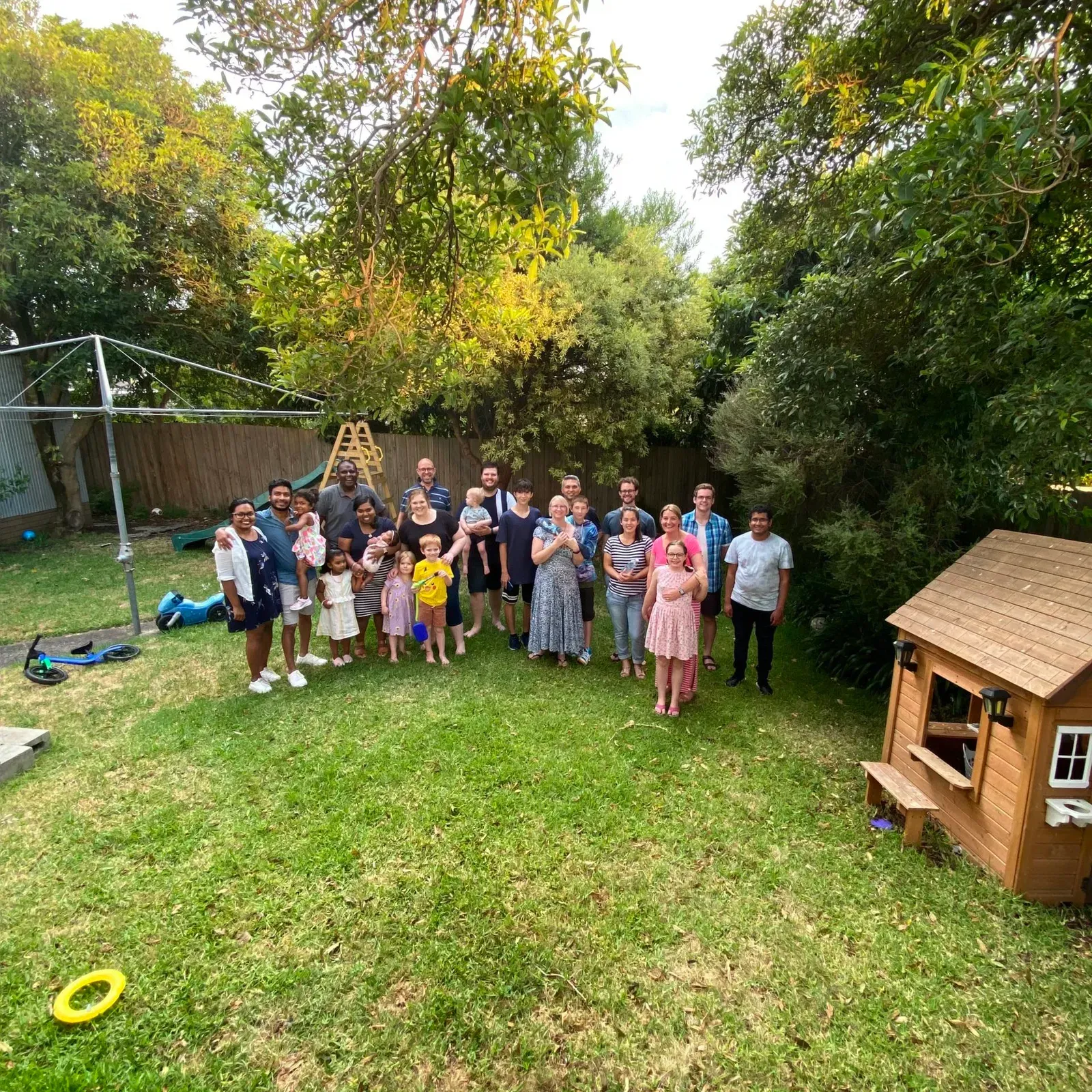 Our first launch team photo, January 2022