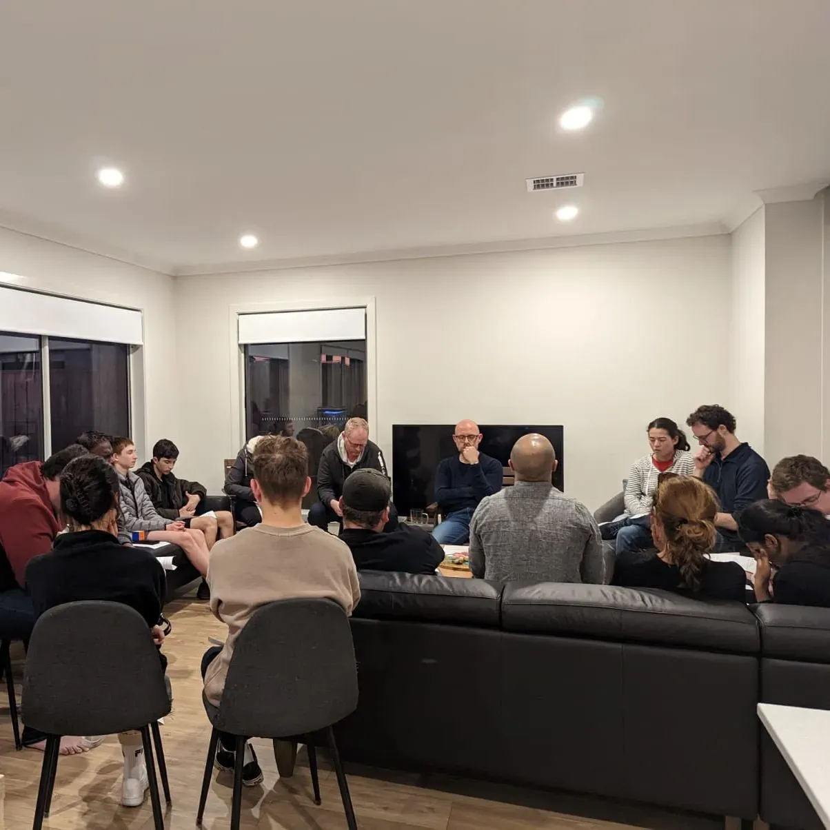 Prayer and planning meeting, November 2022